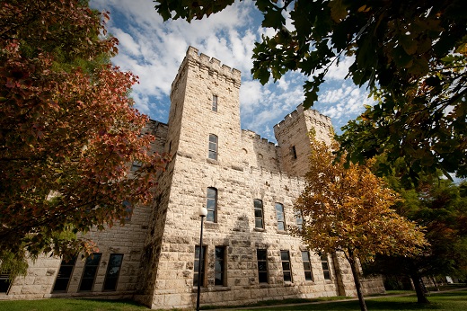 Nichols Hall in Fall