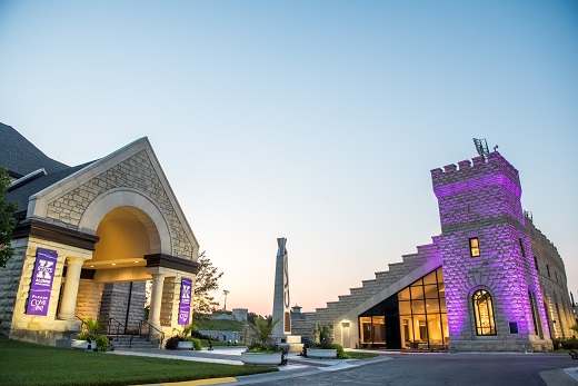 Alumni Center (left) and Welcome Center (right)