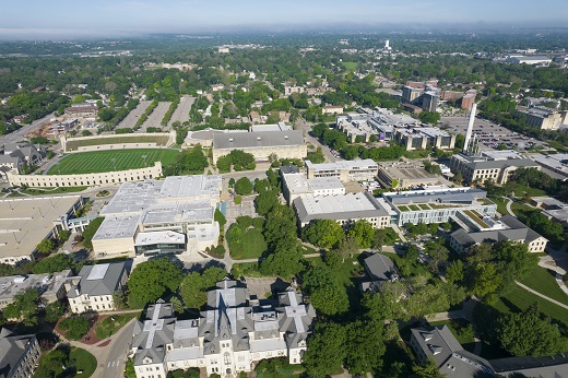 Drone of Manhattan Campus