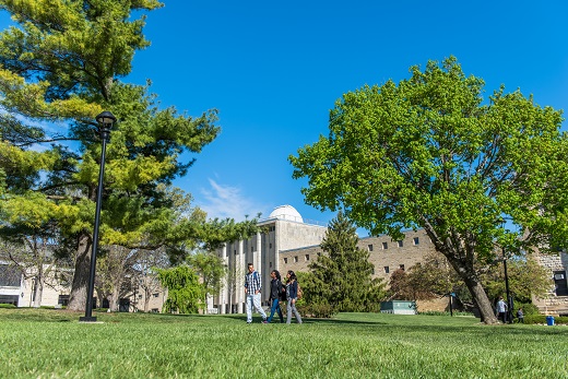 Students in the Quad