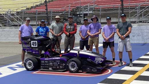 K-State's formula race team, Powercat Motorsports