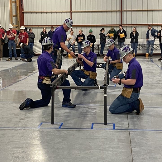 K-State Steel Bridge team