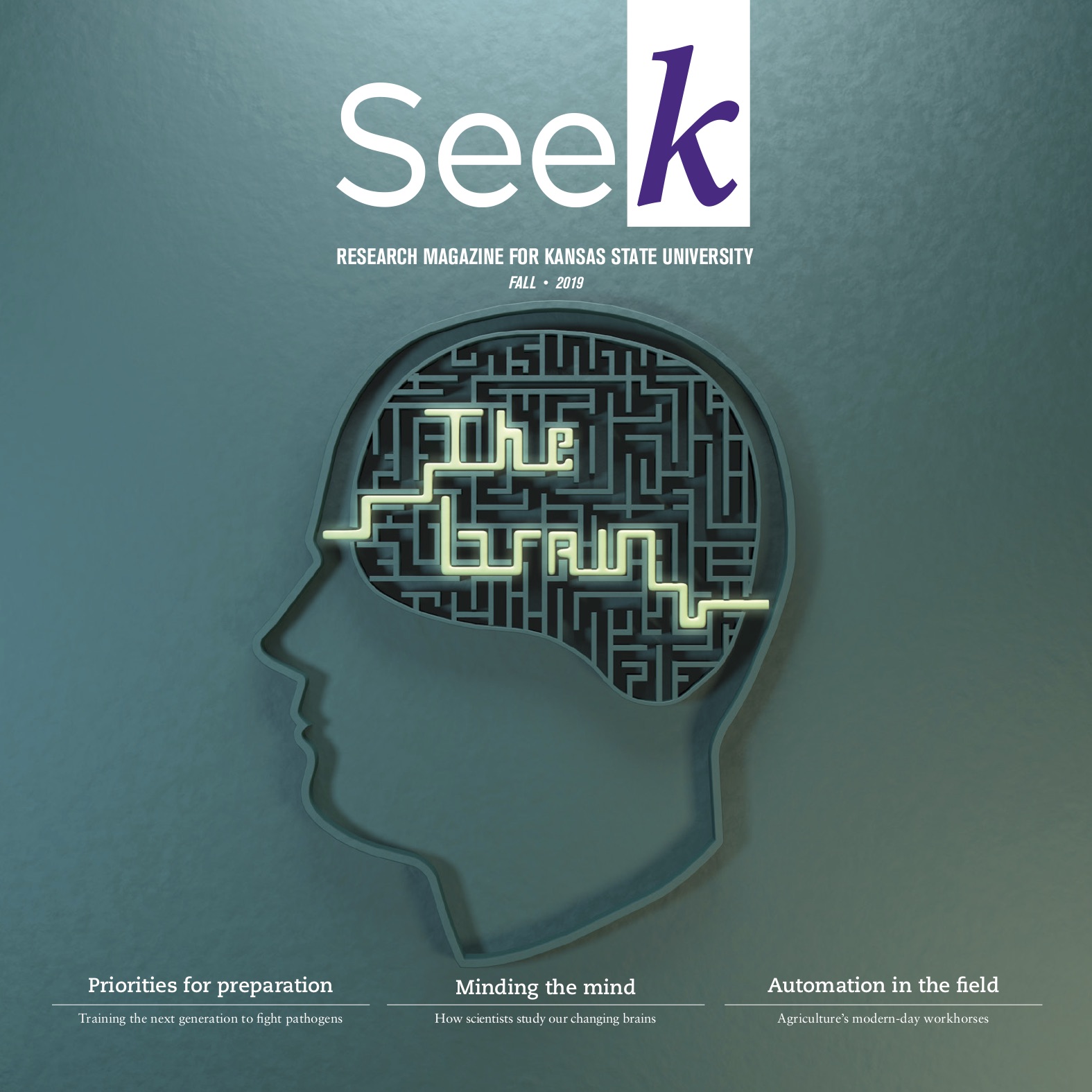 Seek Magazine cover