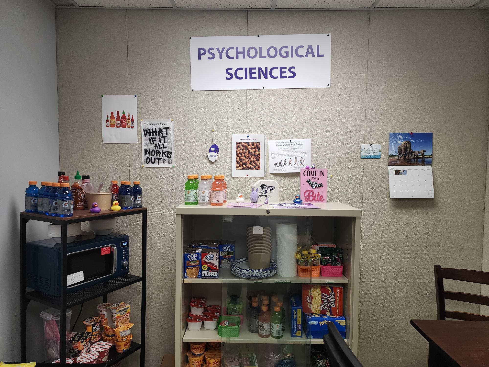 Psych club wellness room