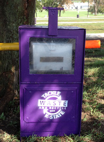 Gameday bin