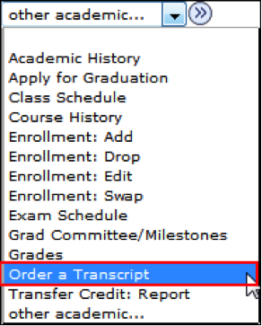 Order a transcript