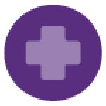 Medical support icon