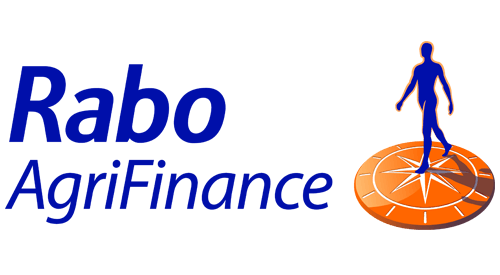 purple and organge rabo agrifinace logo