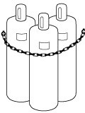 Secure Gas Cylinder