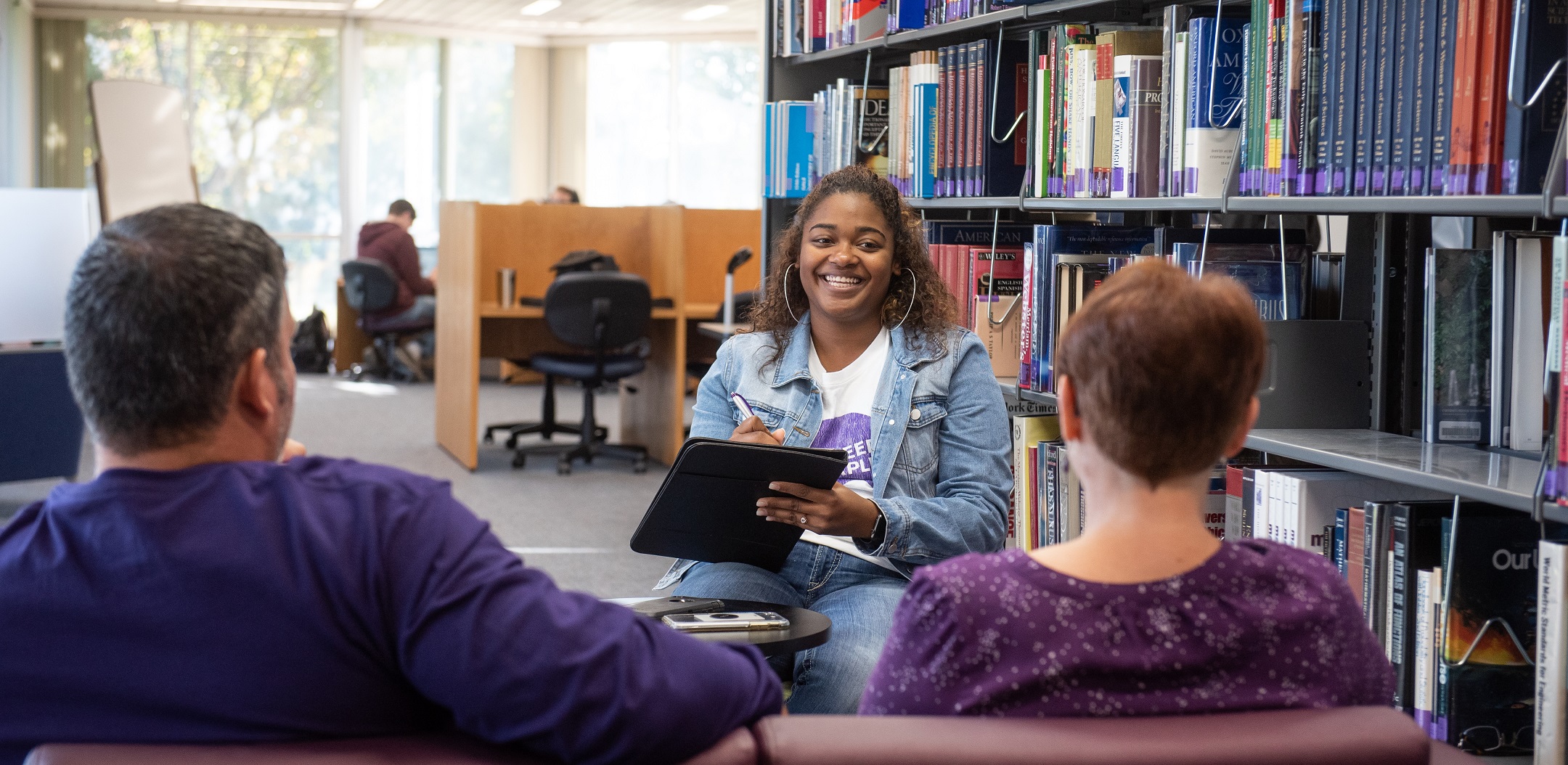 Students on campus