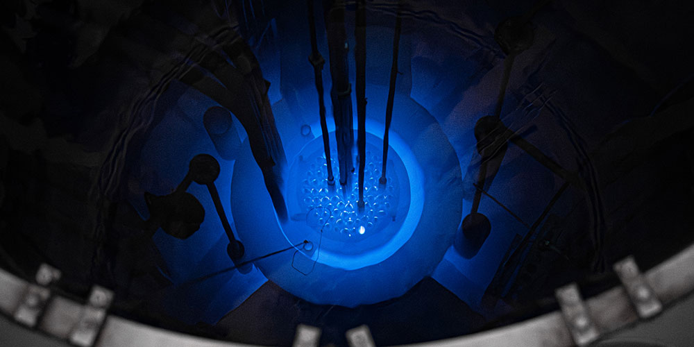 The TRIGA Mark II nuclear reactor