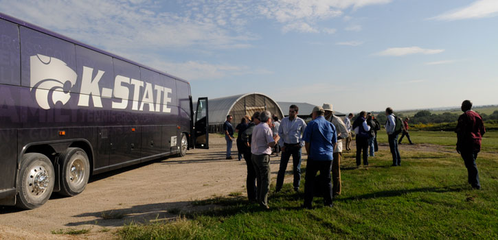 Global livestock conference participants tour farms