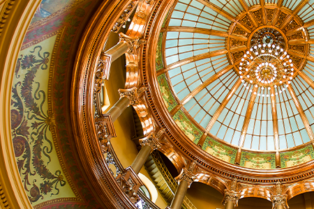 Rotunda at the Kansas State Capitol Building