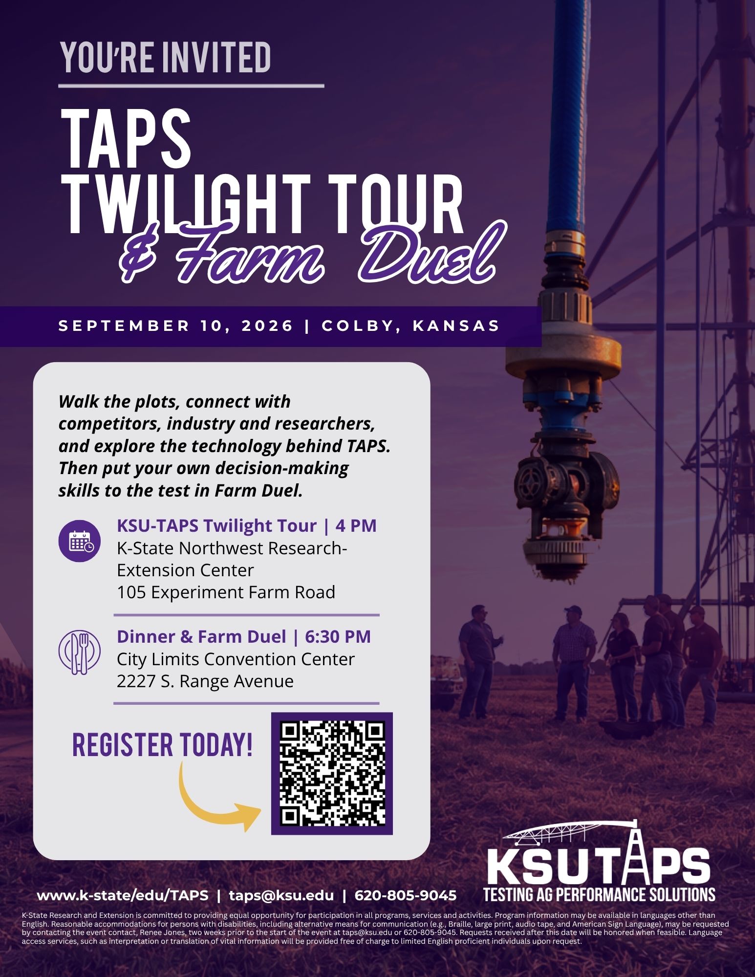 TAPS Twilight Tour Graphic