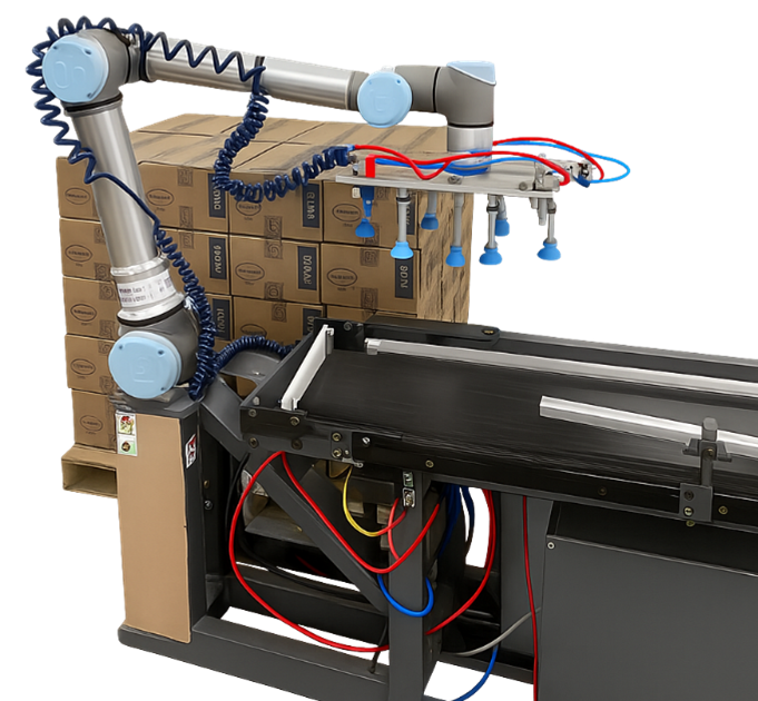 Robot Arm and Boxes