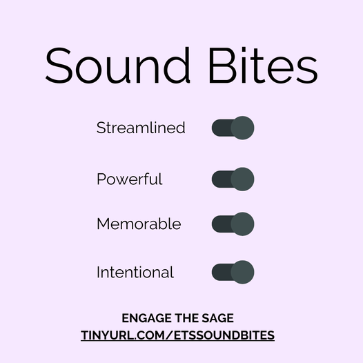 Sound bites