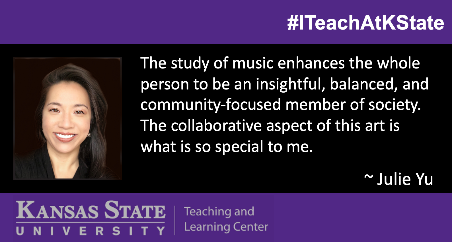 highlighted teacher julie yu