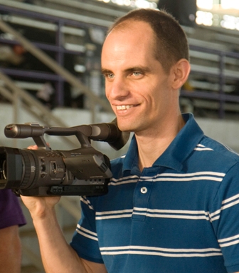 Mike Wesch with camera