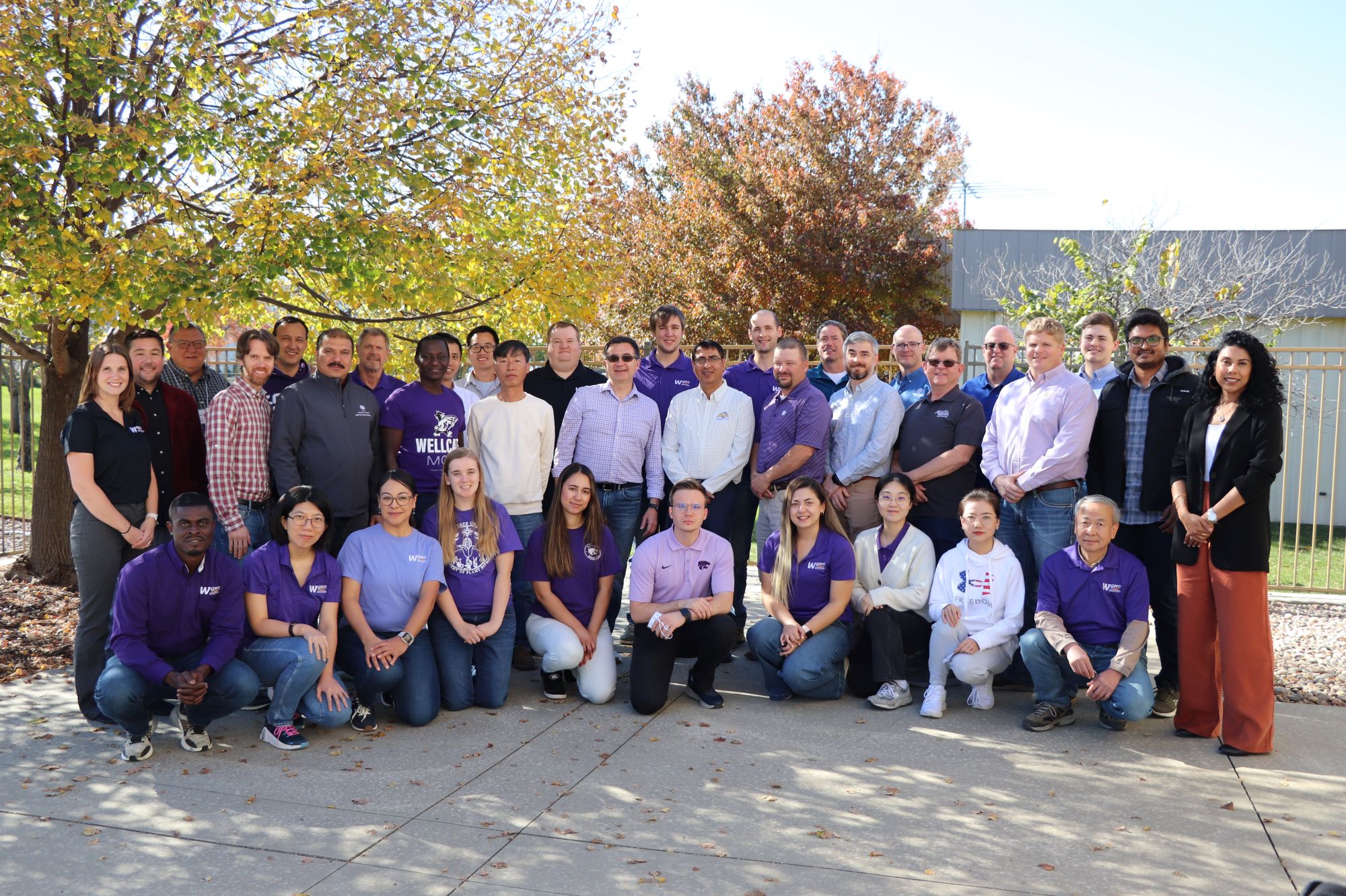 WGRC IUCRC group photo outside
