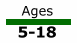 Ages: 5-18