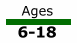 Ages: 6-18