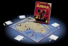 Africa board and box